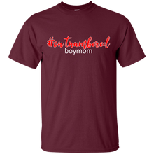Boymom Outnumbered Gray Unisex Raglan - Apparel for Moms With Boys- Gift for Moms T-Shirt