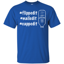 Funny Water Bottle Flipping Champion T-Shirt - Capped It T-Shirt