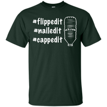 Funny Water Bottle Flipping Champion T-Shirt - Capped It T-Shirt