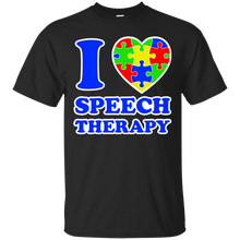 Autism awareness - I love Speech Therapy T-Shirt