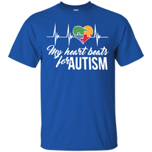 My heart beats for autism T-Shirt