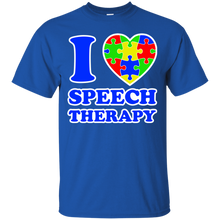 Autism awareness - I love Speech Therapy T-Shirt