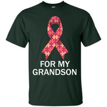 Autism FOR MY GRANDSON Tshirt for Autism Awareness Month T-Shirt