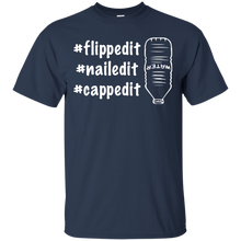 Funny Water Bottle Flipping Champion T-Shirt - Capped It T-Shirt