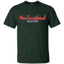 Boymom Outnumbered Gray Unisex Raglan - Apparel for Moms With Boys- Gift for Moms T-Shirt