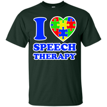 Autism awareness - I love Speech Therapy T-Shirt