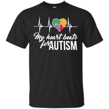 My heart beats for autism T-Shirt