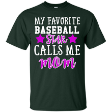 BASEBALL - DESIGN BASEBALL STAR CALLS ME MOM! T-Shirt