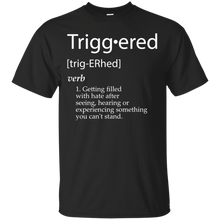Triggered Definition  - Funny Meme Definitions - GIFT T-Shirt