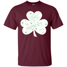 USA-SCREEN-PRINTED-Retro-Green-Irish-Distressed-Shamrock-T-shirt-St-Patricks-Day-Mens-Ireland-Pride-Tee T-Shirt