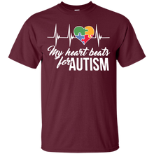 My heart beats for autism T-Shirt