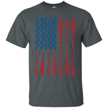 Archery USA American Flag Arrows Shirt ~ Hunting Bow Arrows T-Shirt