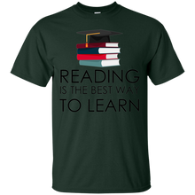 reading is the best way to learn - reading book T-Shirt
