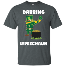 Dabbing Leprechaun St. Patricks Day Tshirt for Boys Girls T-Shirt