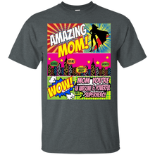 Mothers Day Gift Shirt Superhero Mom Comic Strip Amazing Mom T-Shirt