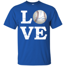 I Love Baseball Ball - Softball Gift for Mom Dad Fan T-Shirt