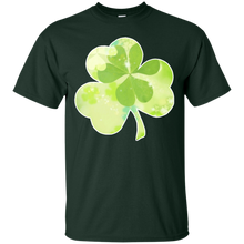 Green Glitter Shamrock t-shirt st T-Shirt