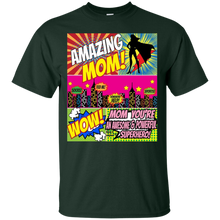 Mothers Day Gift Shirt Superhero Mom Comic Strip Amazing Mom T-Shirt