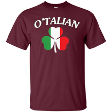 Italian Shirts - O_Talian Italy Flag Italia Funny T-Shirt