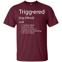 Triggered Definition  - Funny Meme Definitions - GIFT T-Shirt