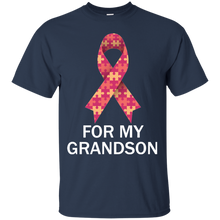 Autism FOR MY GRANDSON Tshirt for Autism Awareness Month T-Shirt