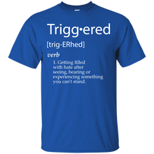 Triggered Definition  - Funny Meme Definitions - GIFT T-Shirt