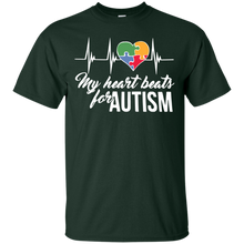 My heart beats for autism T-Shirt
