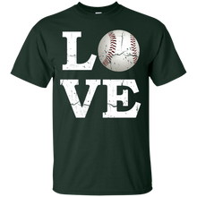 I Love Baseball Ball - Softball Gift for Mom Dad Fan T-Shirt