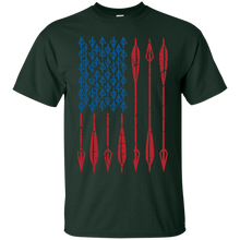 Archery USA American Flag Arrows Shirt ~ Hunting Bow Arrows T-Shirt