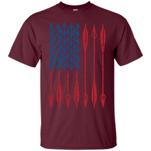Archery USA American Flag Arrows Shirt ~ Hunting Bow Arrows T-Shirt