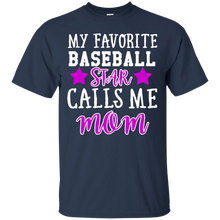 BASEBALL - DESIGN BASEBALL STAR CALLS ME MOM! T-Shirt